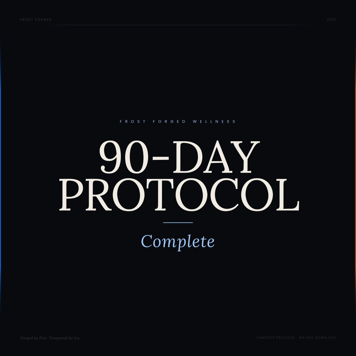 90-Day Complete Contrast Therapy Protocol System
